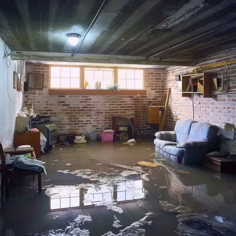 Flooded Basement Cleanup in Murfreesboro, NC